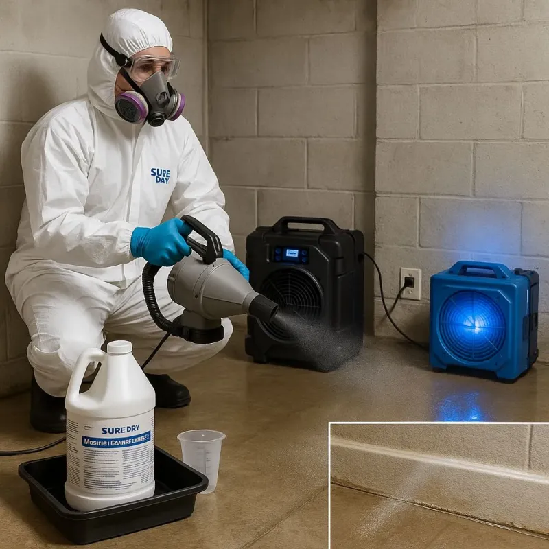 Sanitization and Odor Removal process in Melrose, MN