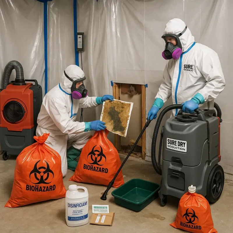 Contaminated Water Handling Protocols process in Melrose, MN