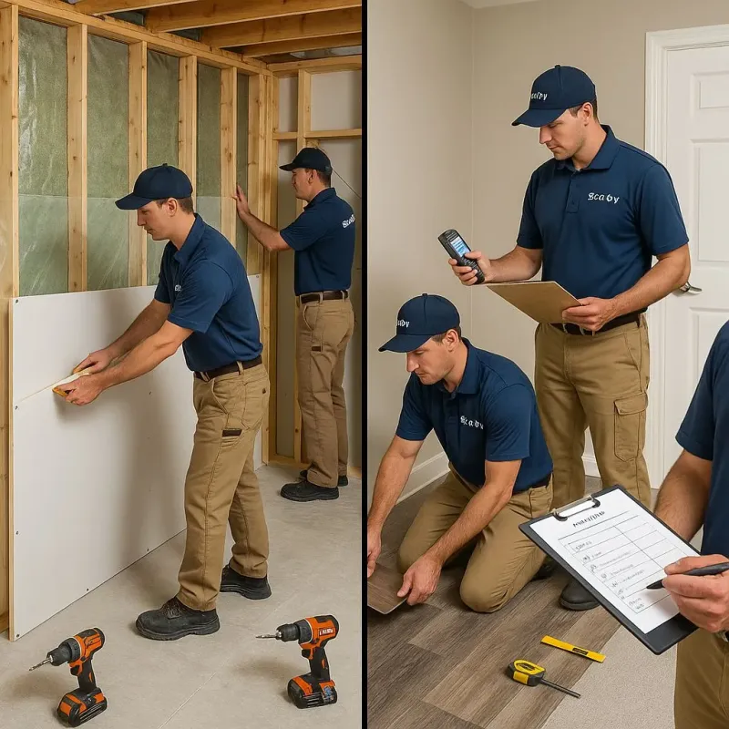 Repairs and Reconstruction process in Melrose, MN